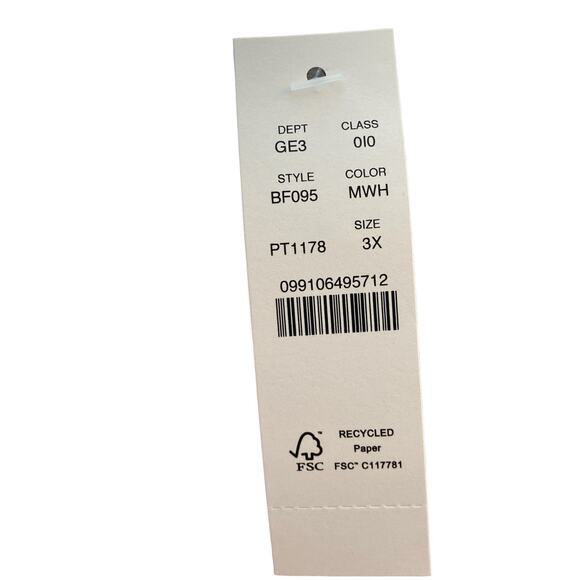 J.Crew Knot Bandeau Bikini Top Swimwear Leopard Print Brown Ivory Plus Size 3X - Picture 6 of 7